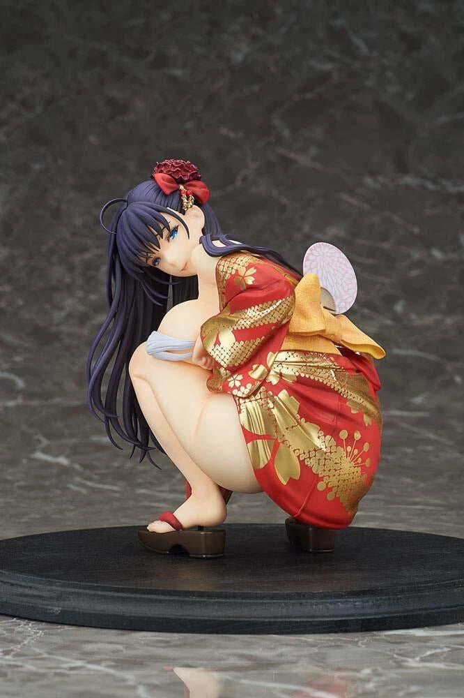 Pyonkichi Cover Illustration Shiki Tsuruga 1/6 Figure Sarashi Ver. From Japan
