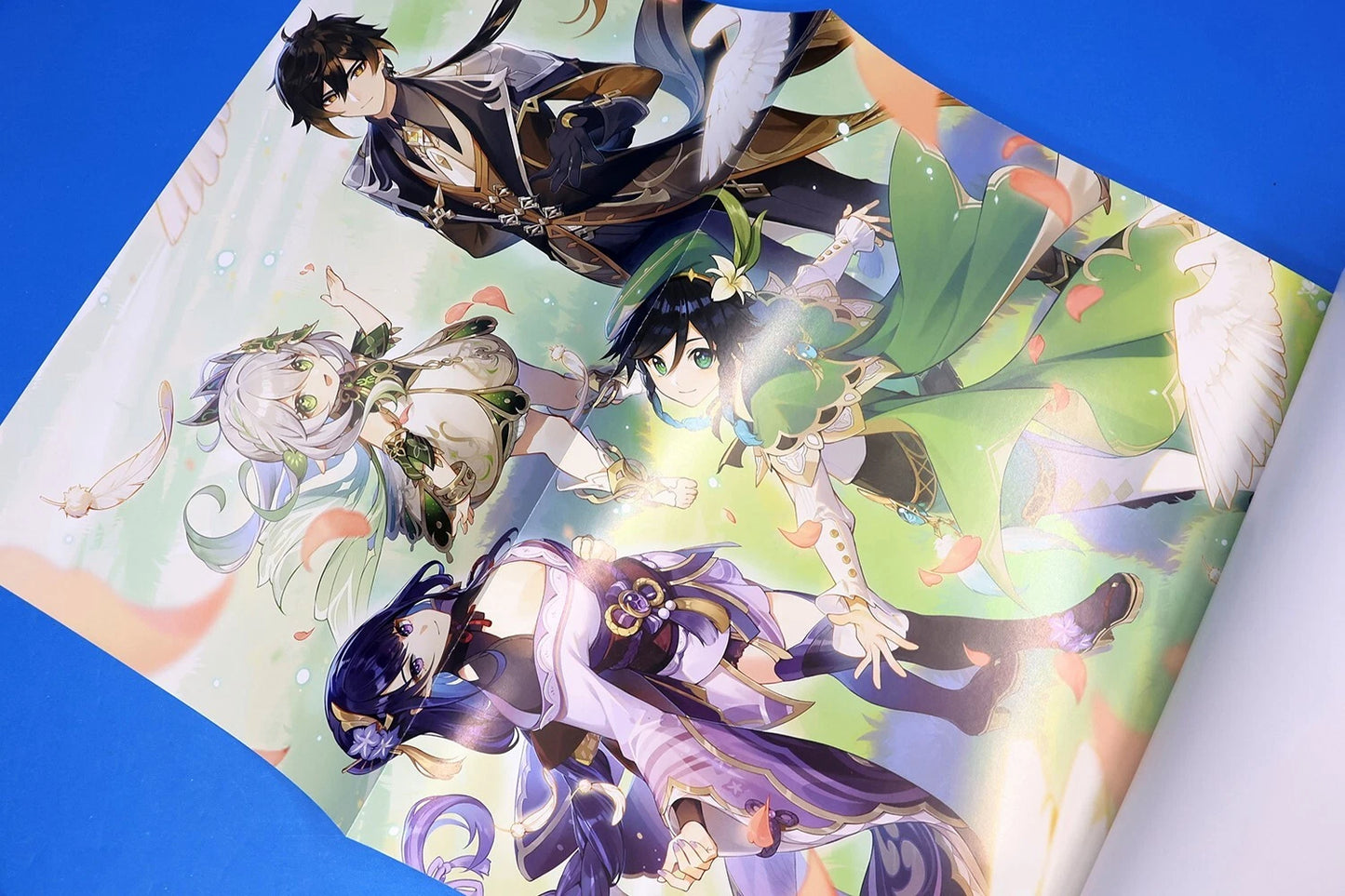 Genshin Impact Official 2023 Fan Book Character Guide Art Illustration HoYoverse