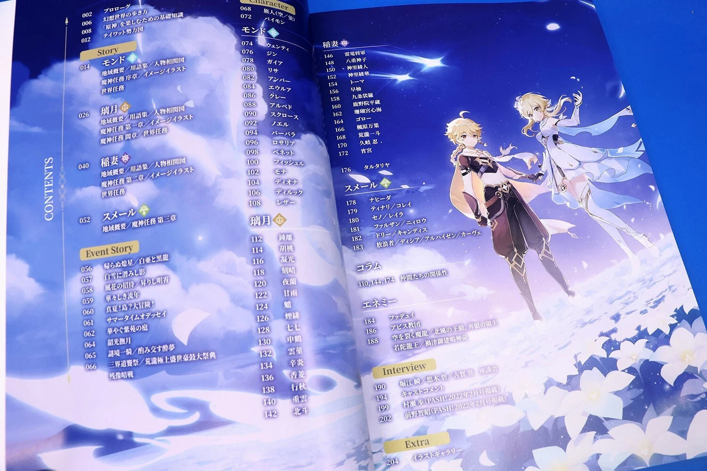 Genshin Impact Official 2023 Fan Book Character Guide Art Illustration HoYoverse