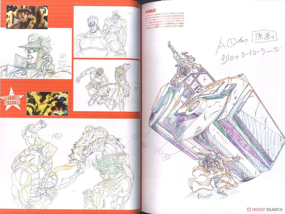 JoJo’s Bizarre Adventure AAA TV Anime Original Artworks Book Manga Art NEW