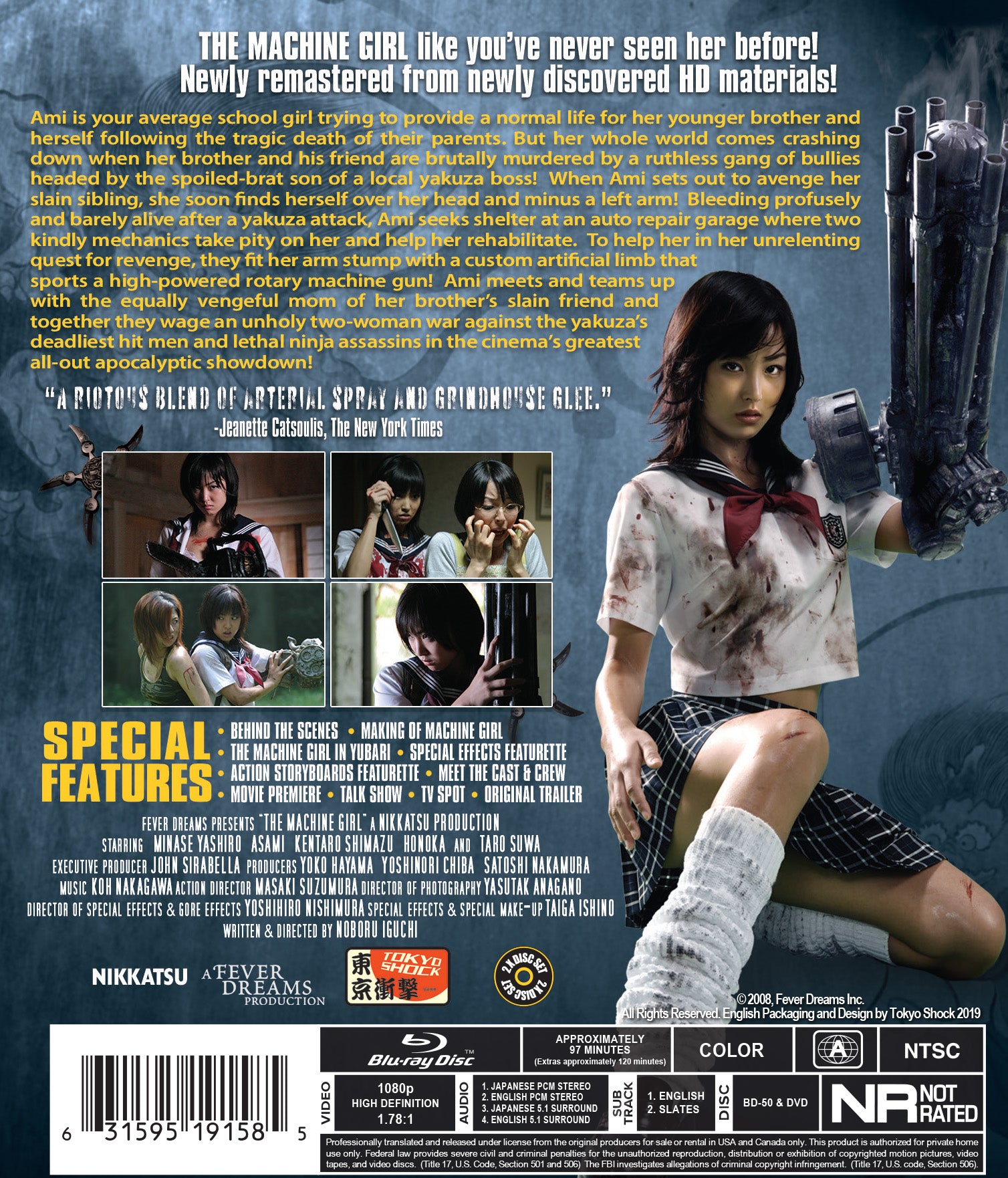 The Machine Girl Jacked The Deluxe Edition [BD] – Media Blasters